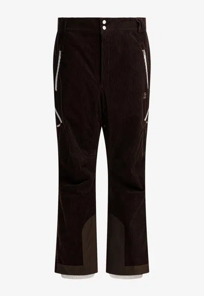 BRUNELLO CUCINELLI VELVET PADDED PANTS
