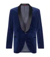 BRUNELLO CUCINELLI VELVET PAISLEY TUXEDO JACKET