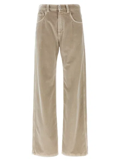 BRUNELLO CUCINELLI BRUNELLO CUCINELLI VELVET PANTS