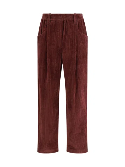 BRUNELLO CUCINELLI VELVET PANTS