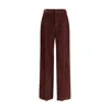 Brunello Cucinelli Soft Corduroy Pleated Straight-leg Ankle Pants In Brown