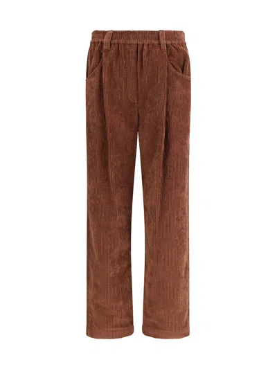 BRUNELLO CUCINELLI VELVET PANTS
