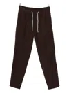 Brunello Cucinelli Corduroy Trousers With Back And Side Pockets In Brown