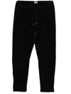 Brunello Cucinelli Velvet Trousers In Black