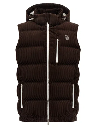 BRUNELLO CUCINELLI VELVET WAISTCOAT