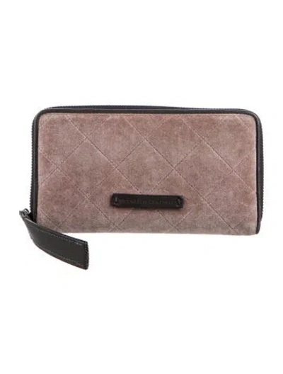 Pre-owned Brunello Cucinelli Velvet Wristlet