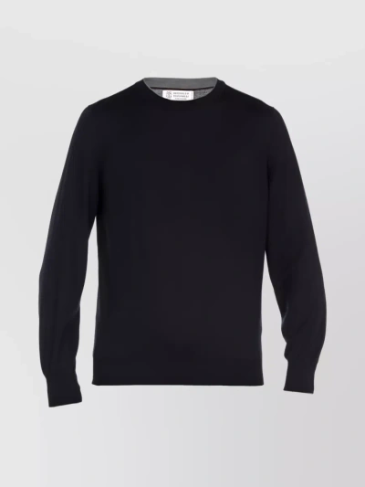 Brunello Cucinelli Long-sleeve Sweatshirt In Black
