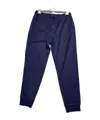 Brunello Cucinelli Vertical Stripe Pattern Sweatpants In Blue