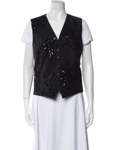 Pre-owned Brunello Cucinelli Vest In Black