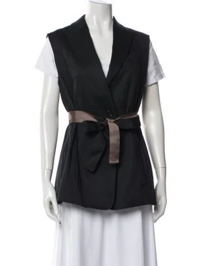 Pre-owned Brunello Cucinelli Vest In Black