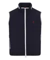 Brunello Cucinelli Padded Vest In Tech Fabric In Blue