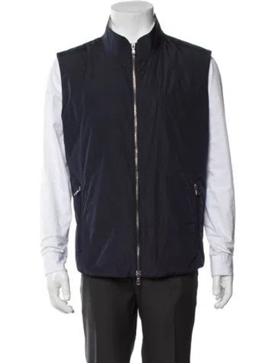 Pre-owned Brunello Cucinelli Vest In Blue