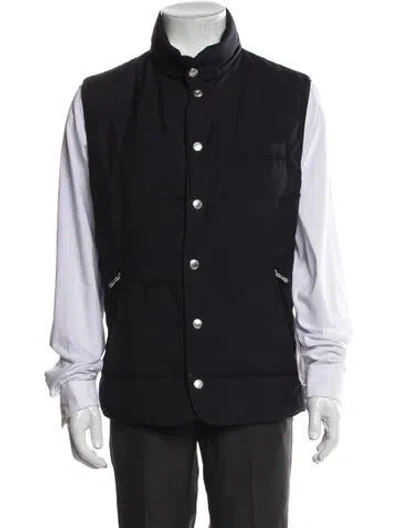 Pre-owned Brunello Cucinelli Vest In Blue