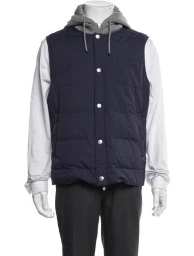 Pre-owned Brunello Cucinelli Vest In Blue