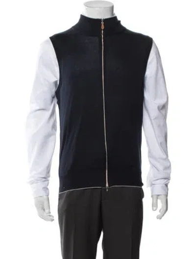 Pre-owned Brunello Cucinelli Vest In Blue