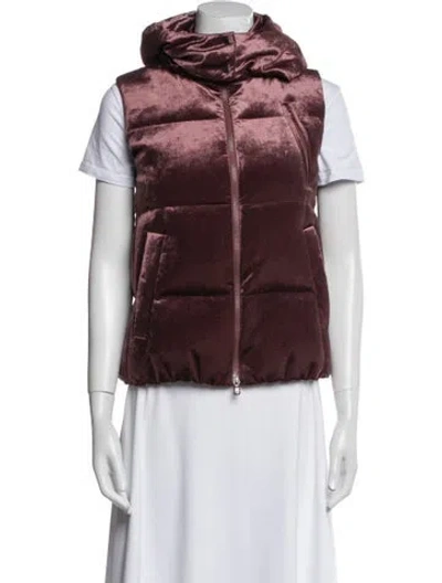 Pre-owned Brunello Cucinelli Vest In Brown