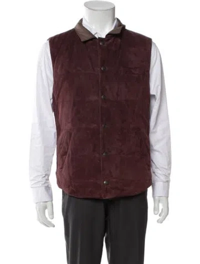 Pre-owned Brunello Cucinelli Vest In Brown