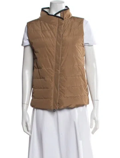 Pre-owned Brunello Cucinelli Vest In Brown