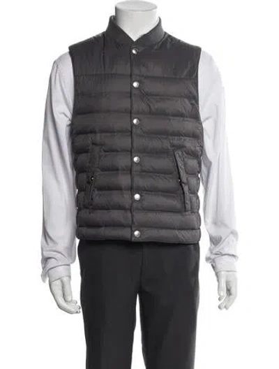 Pre-owned Brunello Cucinelli Vest In Gray