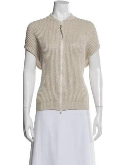 Pre-owned Brunello Cucinelli Vest In Gray