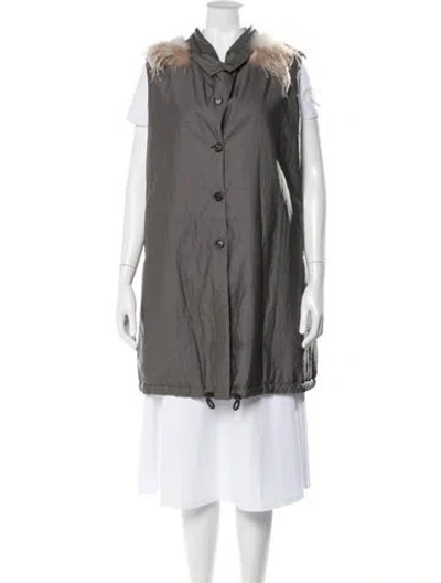 Pre-owned Brunello Cucinelli Vest In Gray
