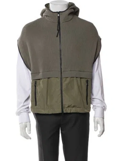 Pre-owned Brunello Cucinelli Vest In Green