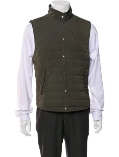 Pre-owned Brunello Cucinelli Vest In Green
