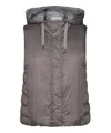 Brunello Cucinelli Vest In Grey