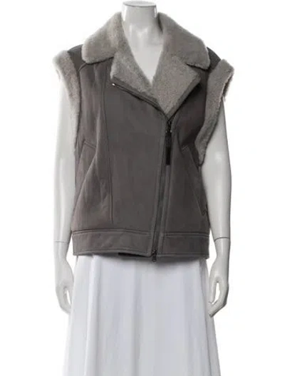 Pre-owned Brunello Cucinelli Vest In Grey