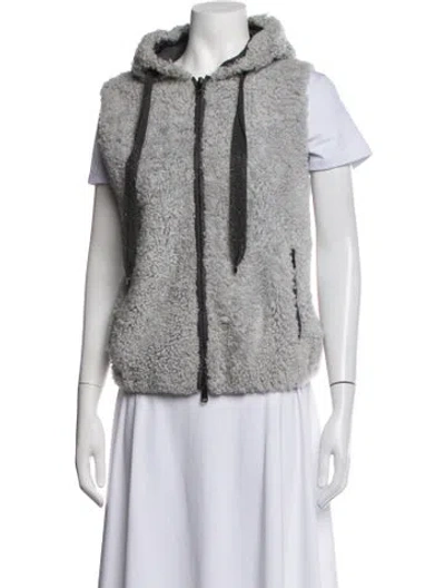Pre-owned Brunello Cucinelli Vest In Grey