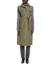 Brunello Cucinelli Taffeta Trench Coat In Multi