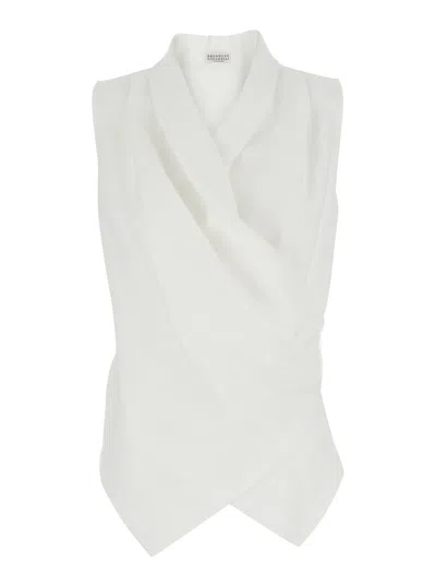 Brunello Cucinelli Vest In Multi