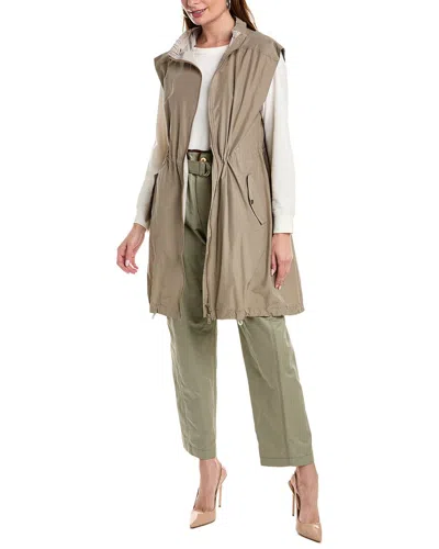 Brunello Cucinelli Vest In Green
