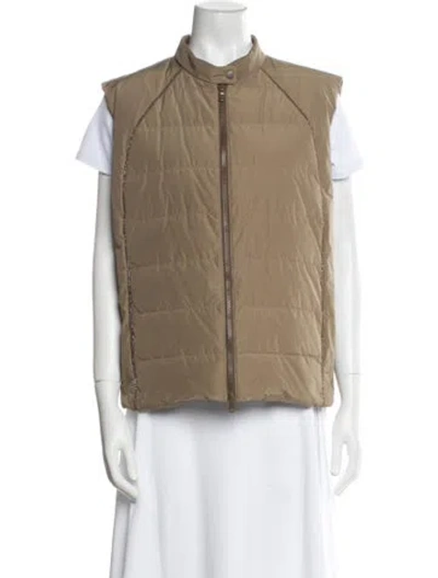Pre-owned Brunello Cucinelli Vest In Neutral