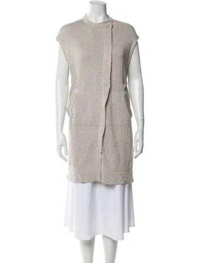 Pre-owned Brunello Cucinelli Vest In Neutral