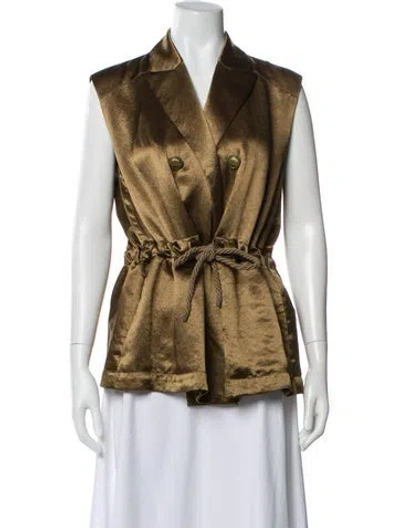 Pre-owned Brunello Cucinelli Vest In Neutral