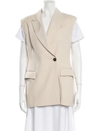 Pre-owned Brunello Cucinelli Vest In Neutral
