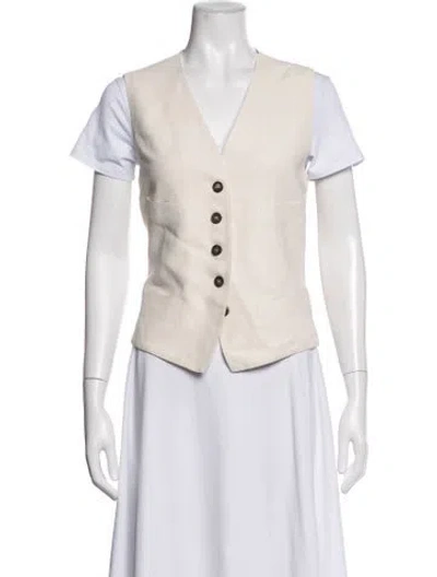 Pre-owned Brunello Cucinelli Vest In Neutrals