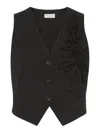 Brunello Cucinelli Herbarium Embroidered Poplin Vest