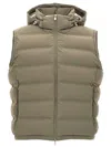 BRUNELLO CUCINELLI VEST WITH HOOD