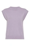 Brunello Cucinelli Monili Bead-embellished Top In Lilac