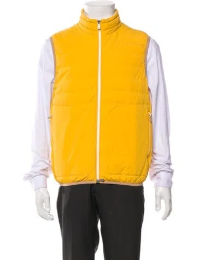 Pre-owned Brunello Cucinelli Vest In Yellow