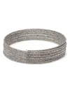 Brunello Cucinelli Vetro And Sterling Silver Choker In Silver