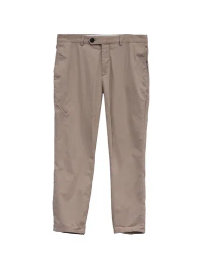 Pre-owned Brunello Cucinelli Vintage Belt-loops Trousers In Neutral