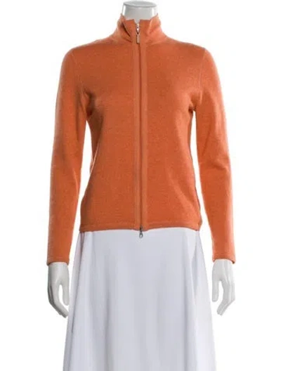 Pre-owned Brunello Cucinelli Vintage Cashmere Sweater In Orange