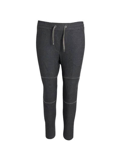 Pre-owned Brunello Cucinelli Vintage Grey Trousers In Gray