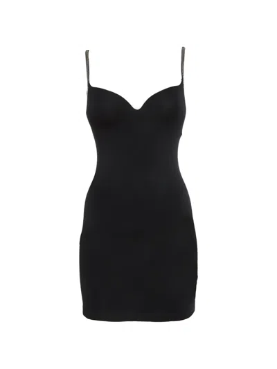 Pre-owned Brunello Cucinelli Vintage Mini Monili Strappy Dress In Black