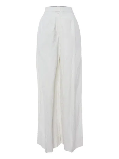 Pre-owned Brunello Cucinelli Vintage Pleated Cotton Trousers