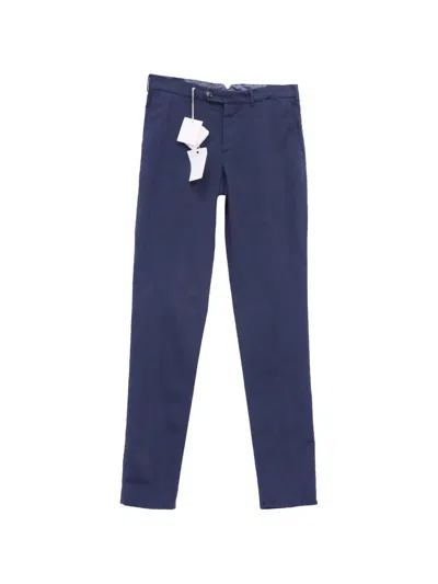 Pre-owned Brunello Cucinelli Vintage Pleated Straight Trousers In Blue