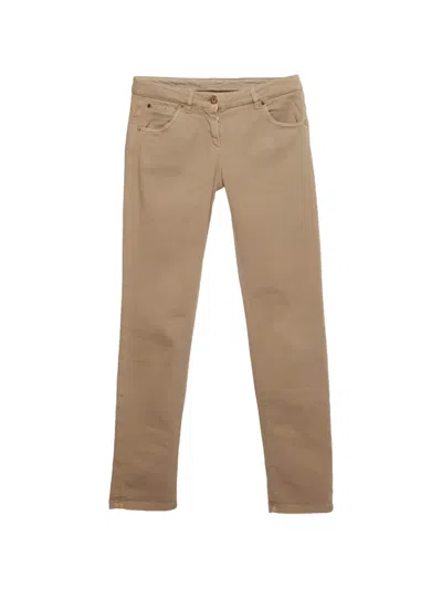 Pre-owned Brunello Cucinelli Vintage Regular-fit Jeans In Neutral